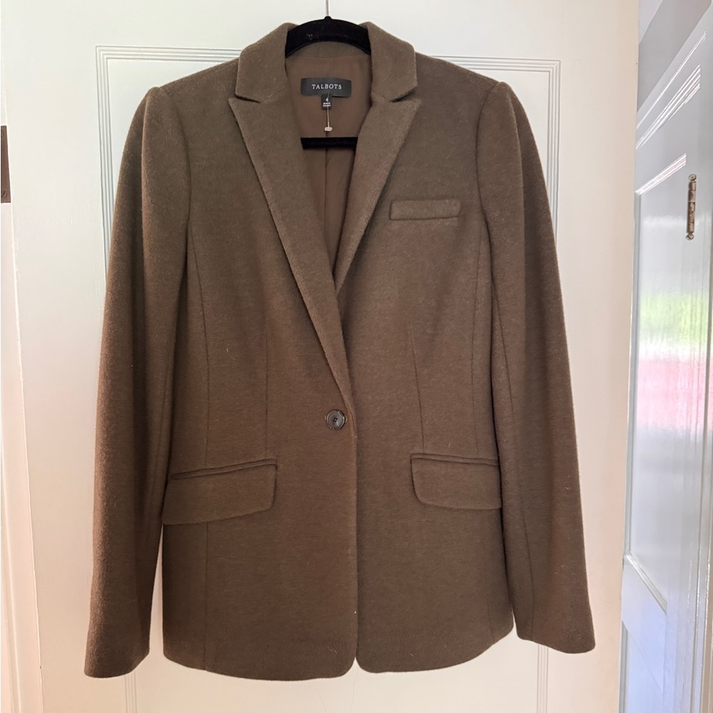 Talbots Women's brown /green  Blazer